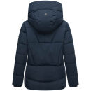Marikoo Kuschelnasee Damen Herbst Winter Steppjacke N076 Navy-Größe M - Gr. 38