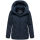 Marikoo Kuschelnasee Damen Herbst Winter Steppjacke N076 Navy-Größe M - Gr. 38