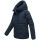 Marikoo Kuschelnasee Damen Herbst Winter Steppjacke N076 Navy-Größe M - Gr. 38