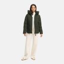 Marikoo Kuschelnasee Damen Herbst Winter Steppjacke N076 DarkOlive-Größe S - Gr. 36