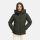 Marikoo Kuschelnasee Damen Herbst Winter Steppjacke N076 DarkOlive-Größe S - Gr. 36