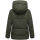 Marikoo Kuschelnasee Damen Herbst Winter Steppjacke N076 DarkOlive-Größe S - Gr. 36