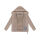 Marikoo Kuschelnasee Damen Herbst Winter Steppjacke N076 TaupeGrey-Größe XS - Gr. 34