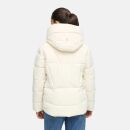 Marikoo Kuschelnasee Damen Herbst Winter Steppjacke N076 Cream-Größe XS - Gr. 34