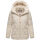 Marikoo Kuschelnasee Damen Herbst Winter Steppjacke N076 Cream-Größe XS - Gr. 34