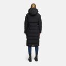 Marikoo Lanitaa Damen Winter Steppmantel Parka N079 Schwarz Größe XS - Gr.34