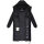 Marikoo Lanitaa Damen Winter Steppmantel Parka N079 Schwarz Größe XS - Gr.34