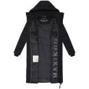 Marikoo Lanitaa Damen Winter Steppmantel Parka N079 Schwarz Größe S - Gr.36