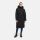 Marikoo Lanitaa Damen Winter Steppmantel Parka N079 Schwarz Größe S - Gr.36