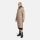 Marikoo Lanitaa Damen Winter Steppmantel Parka N079 TaupeGrey Größe XS - Gr.34