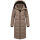 Marikoo Lanitaa Damen Winter Steppmantel Parka N079 TaupeGrey Größe XS - Gr.34