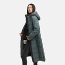 Marikoo Lanitaa Damen Winter Steppmantel Parka N079 StoneGreen Größe XS - Gr.34