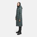 Marikoo Lanitaa Damen Winter Steppmantel Parka N079 StoneGreen Größe XS - Gr.34