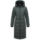 Marikoo Lanitaa Damen Winter Steppmantel Parka N079 StoneGreen Größe XS - Gr.34