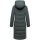 Marikoo Lanitaa Damen Winter Steppmantel Parka N079 StoneGreen Größe XS - Gr.34