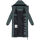 Marikoo Lanitaa Damen Winter Steppmantel Parka N079 StoneGreen Größe XS - Gr.34