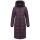 Marikoo Lanitaa Damen Winter Steppmantel Parka N079 DustyPlum Größe L - Gr.40