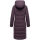 Marikoo Lanitaa Damen Winter Steppmantel Parka N079 DustyPlum Größe L - Gr.40