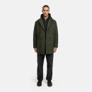 Stone Harbour Darioon Herren Mantel gefüttert in Wollmantel Optik B766 Dark Olive Größe XL - Gr. XL
