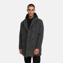 Stone Harbour Darioon Herren Mantel gefüttert in Wollmantel Optik B766 Anthrazit Größe XXXL - Gr. 3XL