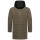 Stone Harbour Darioon Herren Mantel gefüttert in Wollmantel Optik B766 Stone Brown Größe XXXL - Gr. 3XL