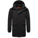 Stone Harbour Emriis Herren Winter Jacke Parka B767 Schwarz Größe M - Gr. M