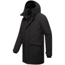 Stone Harbour Emriis Herren Winter Jacke Parka B767 Schwarz Größe M - Gr. M
