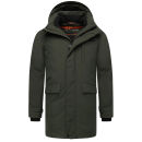 Stone Harbour Emriis Herren Winter Jacke Parka B767 Dark Olive Größe L - Gr. L