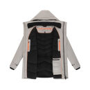 Stone Harbour Emriis Herren Winter Jacke Parka B767 Silver Grey Größe XXL - Gr. 2XL