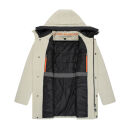 Stone Harbour Fenroos Herren Winter Mantel gefüttert in Wollmantel Optik B768 Arctic Grey Größe L - Gr. L