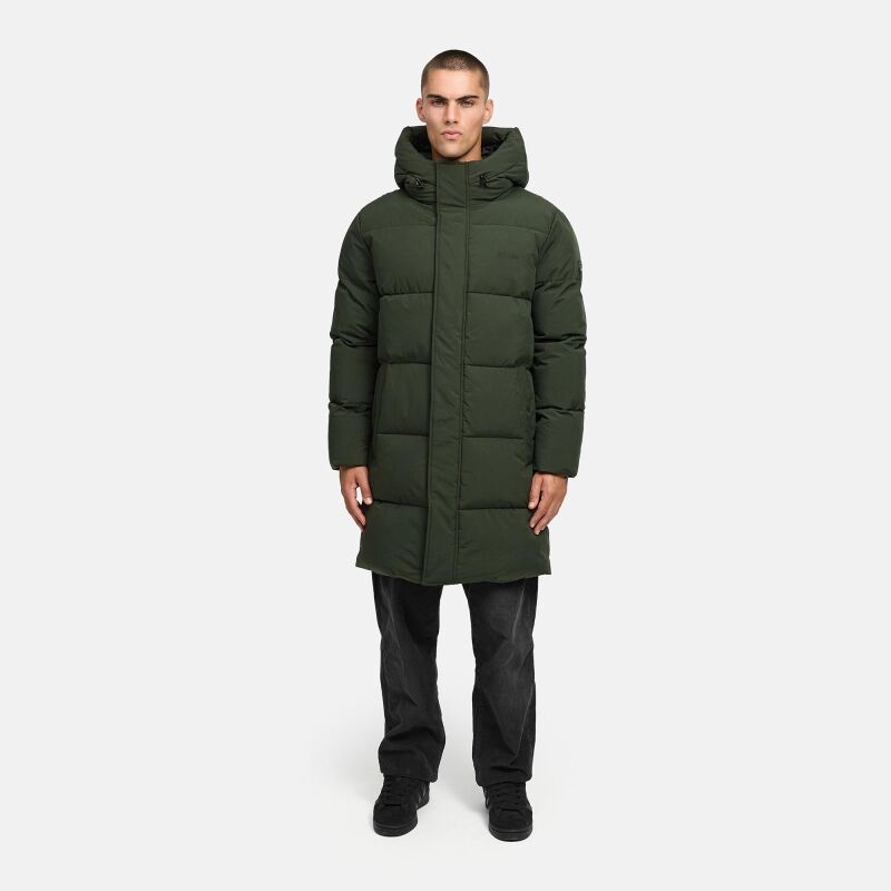 Stone Harbour Hadrieen Herren Winter Parka Steppmantel B771 Dark Olive Größe L - Gr. L