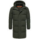 Stone Harbour Hadrieen Herren Winter Parka Steppmantel B771 Dark Olive Größe L - Gr. L