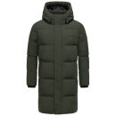 Stone Harbour Hadrieen Herren Winter Parka Steppmantel B771 Dark Olive Größe L - Gr. L