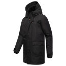 Stone Harbour Netaan Herren Winter Parka B774 Schwarz-Größe S - Gr. S