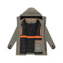 Stone Harbour Netaan Herren Winter Parka B774 Dusty Olive-Größe M - Gr. M