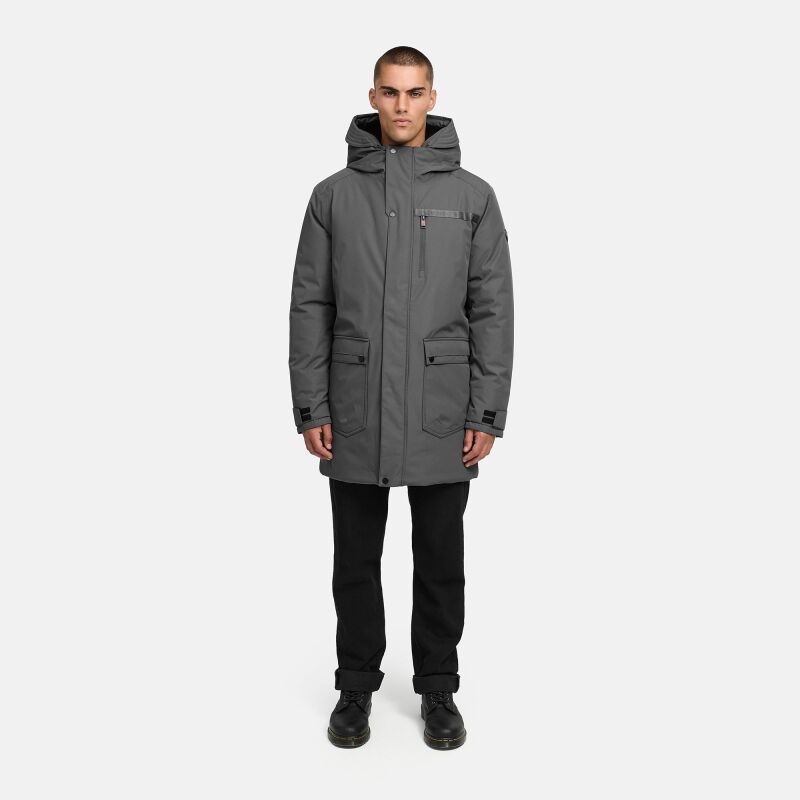 Stone Harbour Netaan Herren Winter Parka B774 Anthrazit-Größe XXL - Gr. 2XL