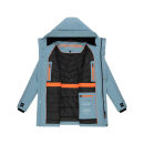 Stone Harbour Netaan Herren Winter Parka B774 Frosty Blue-Größe S - Gr. S