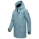 Stone Harbour Netaan Herren Winter Parka B774 Frosty Blue-Größe M - Gr. M