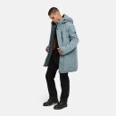 Stone Harbour Phinoo Herren Herbst Winterjacke Parka B775 Stormy Blue Größe M - Gr. M