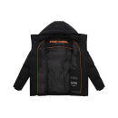 Stone Harbour Taviaan Herren Winter Steppjacke Winterjacke B776 Schwarz-Größe XXL - Gr. 2XL