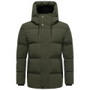 Stone Harbour Taviaan Herren Winter Steppjacke Winterjacke B776 Dark Olive-Größe M - Gr. M