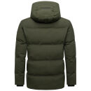Stone Harbour Taviaan Herren Winter Steppjacke Winterjacke B776 Dark Olive-Größe M - Gr. M