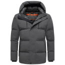 Stone Harbour Taviaan Herren Winter Steppjacke Winterjacke B776 Anthrazit-Größe XL - Gr. XL