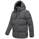 Stone Harbour Taviaan Herren Winter Steppjacke Winterjacke B776 Anthrazit-Größe XL - Gr. XL
