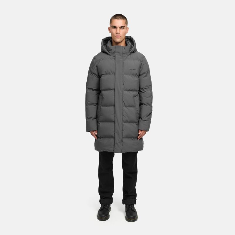 Stone Harbour Thadeek Herren Winter Steppmantel B777 Anthrazit Größe M - Gr. M