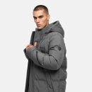 Stone Harbour Thadeek Herren Winter Steppmantel B777 Anthrazit Größe M - Gr. M