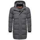 Stone Harbour Thadeek Herren Winter Steppmantel B777 Anthrazit Größe M - Gr. M