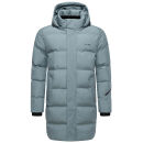 Stone Harbour Thadeek Herren Winter Steppmantel B777 Stormy Blue Größe XL - Gr. XL