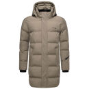 Stone Harbour Thadeek Herren Winter Steppmantel B777 Stone Brown Größe M - Gr. M