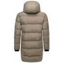 Stone Harbour Thadeek Herren Winter Steppmantel B777 Stone Brown Größe M - Gr. M